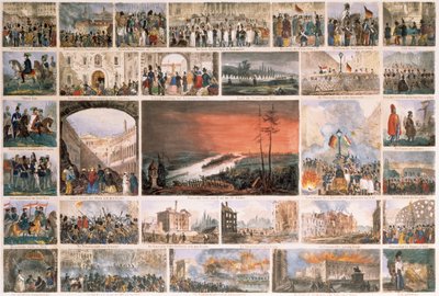 Revolutie in Wenen: Prins Alfred Windischgratz dwingt Wenen tot overgave na een derde opstand op 6 oktober 1848 door Unbekannt Unbekannt